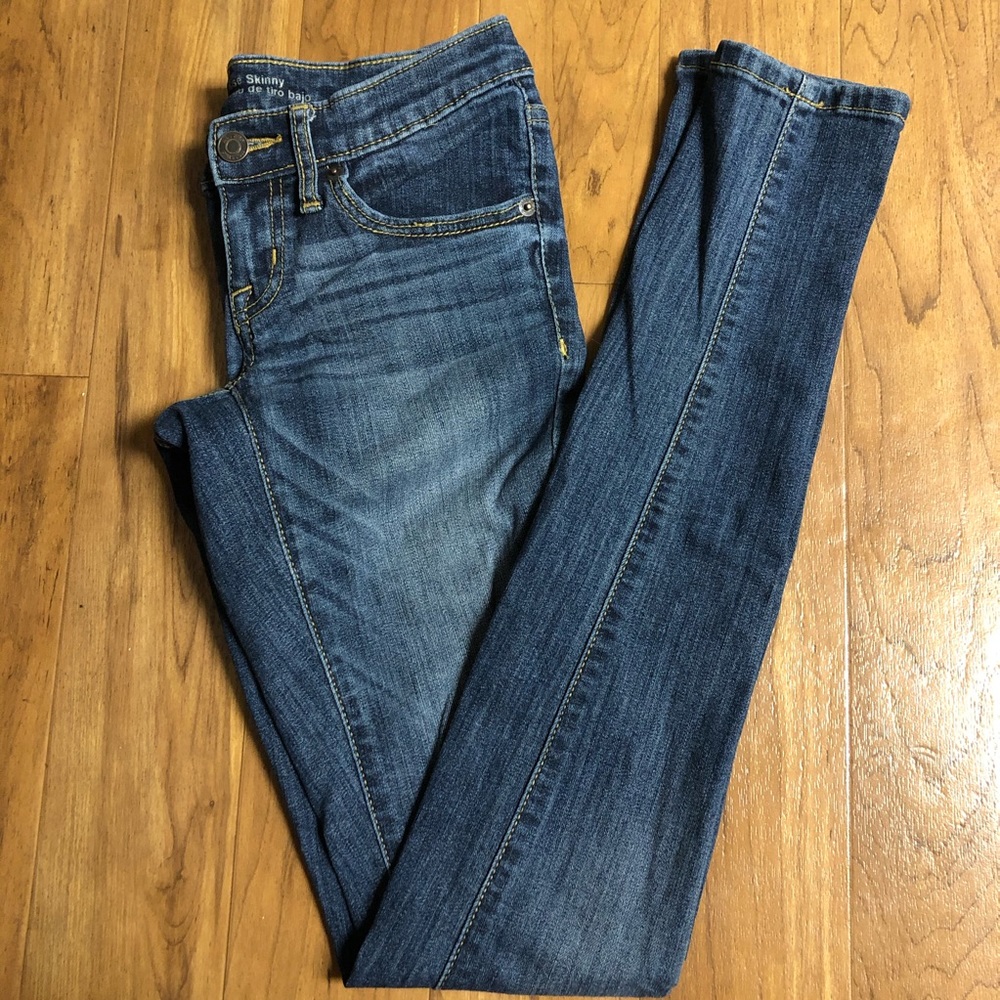 Mossimo Denim Low Rise Skinny Jeans